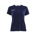 Craft Sport-Shirt Progress Practice (100% Polyester) navy blue Women